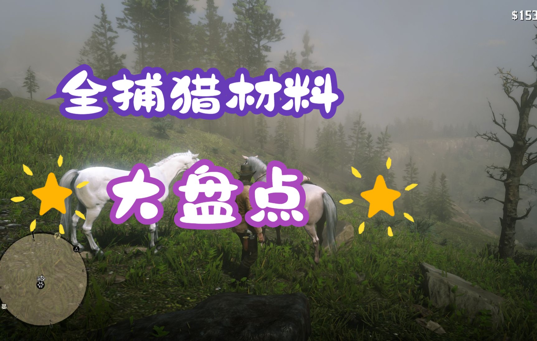 荒野大镖客2 全制作材料一览(汇总了营地与捕兽人所需材料)省时省力,多打一张都浪费大表哥攻略