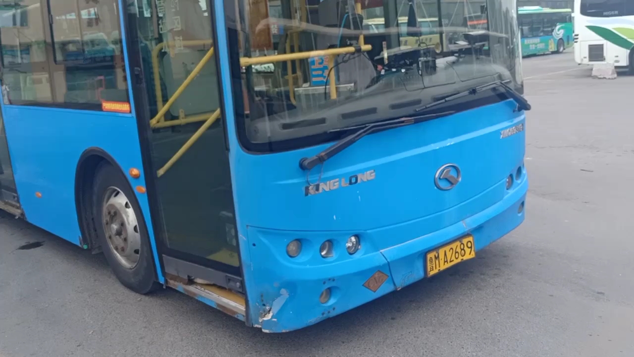 滨州公交112路金龙xmq6931g2乘车体验