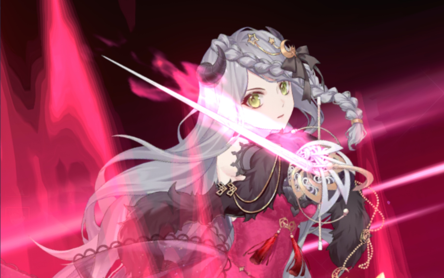 【少女的王座】女主——全服装技能动画_哔哩哔哩_bilibili