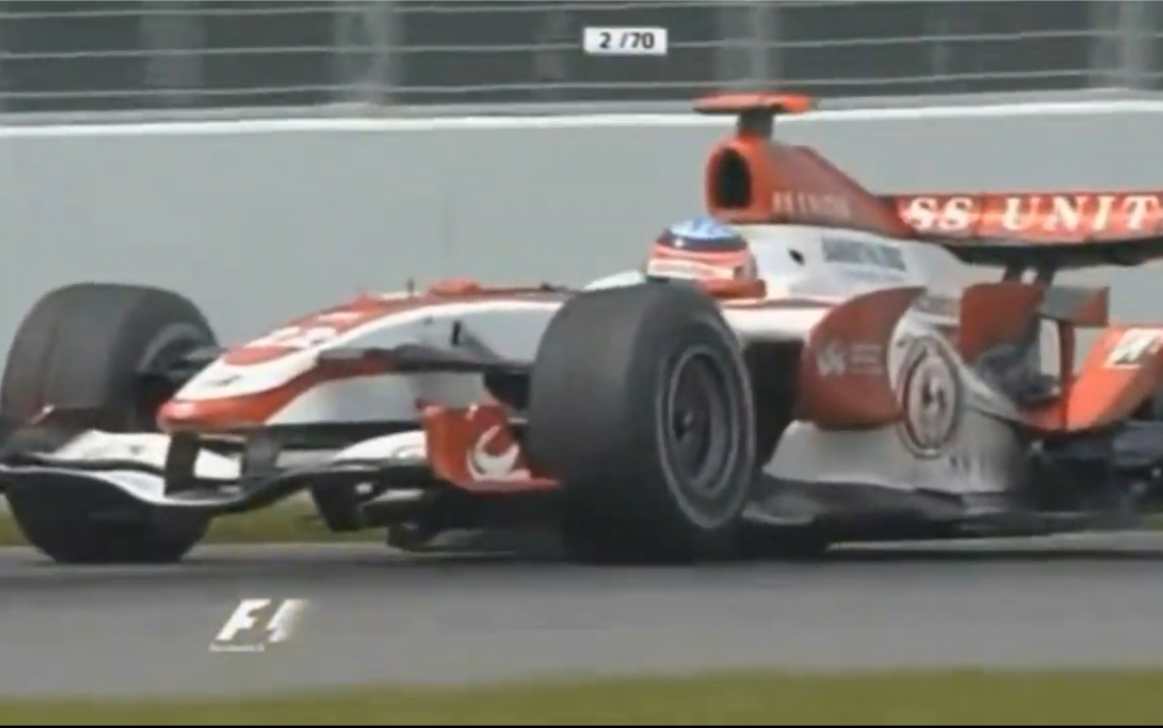 【F1】超级亚久里车队高光时刻——2007加拿大站超越阿隆索P6完赛哔哩哔哩bilibili