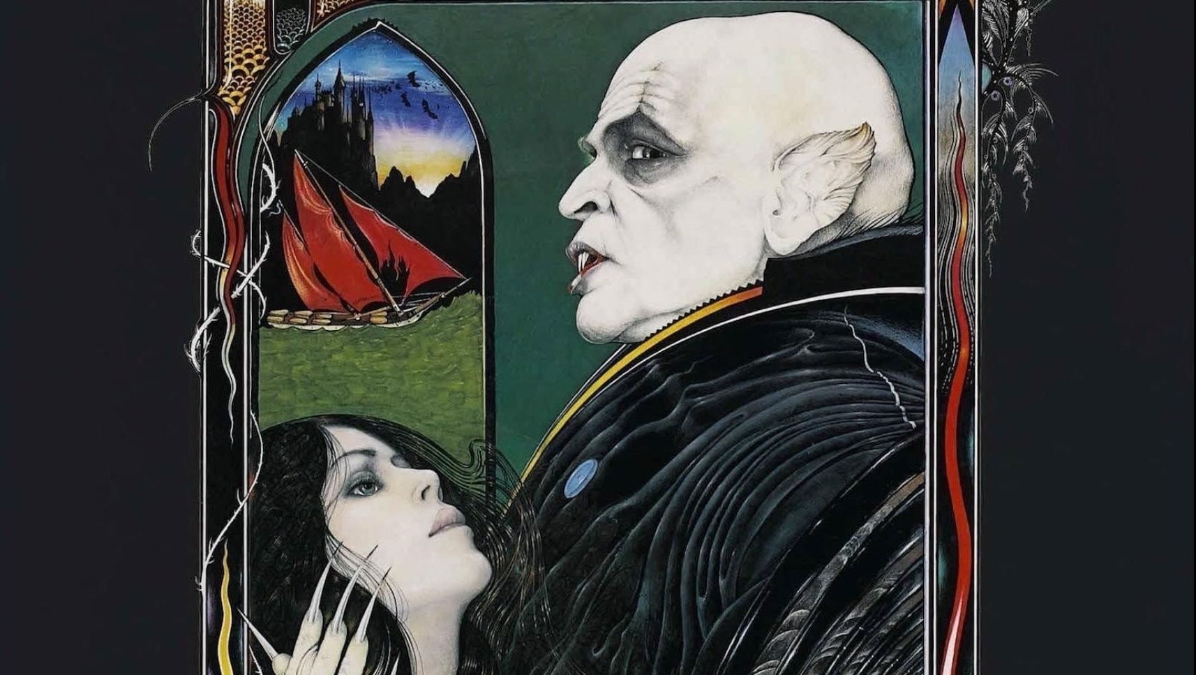 怪物系列(5)诺斯费拉图:夜晚的幽灵(1979)~bd云~好漂亮的脖子