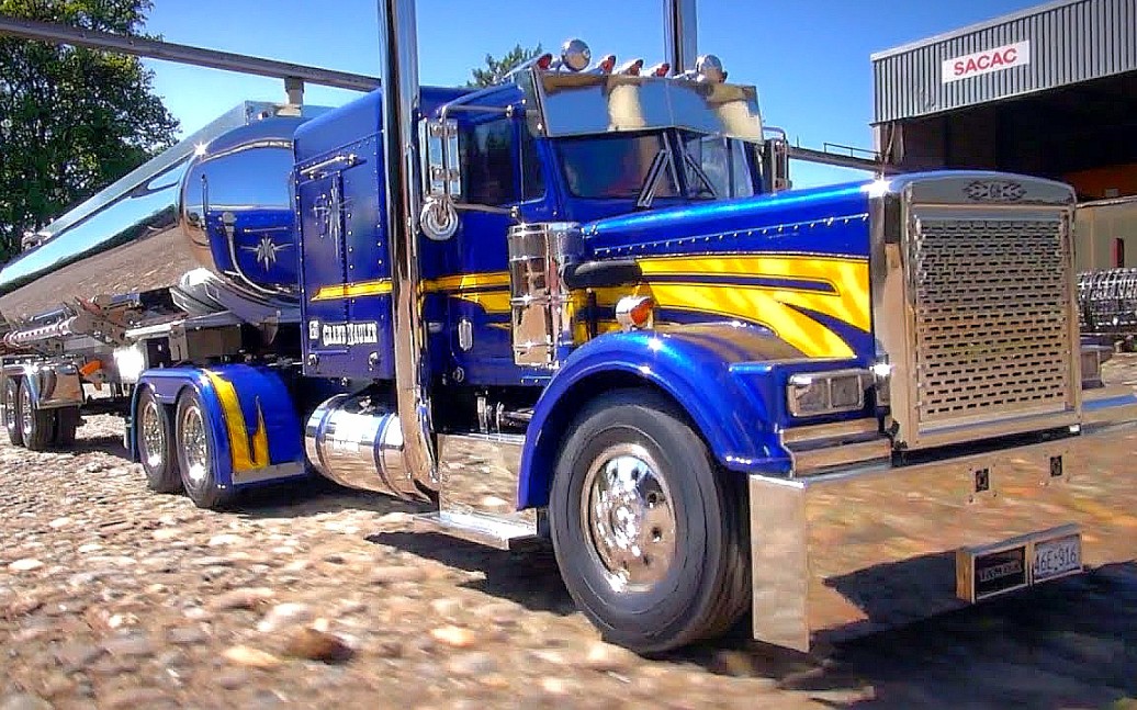 【拖头拉货】田宫遥控拖头1/14 新国王拖头 grand hauler 油罐 执行它