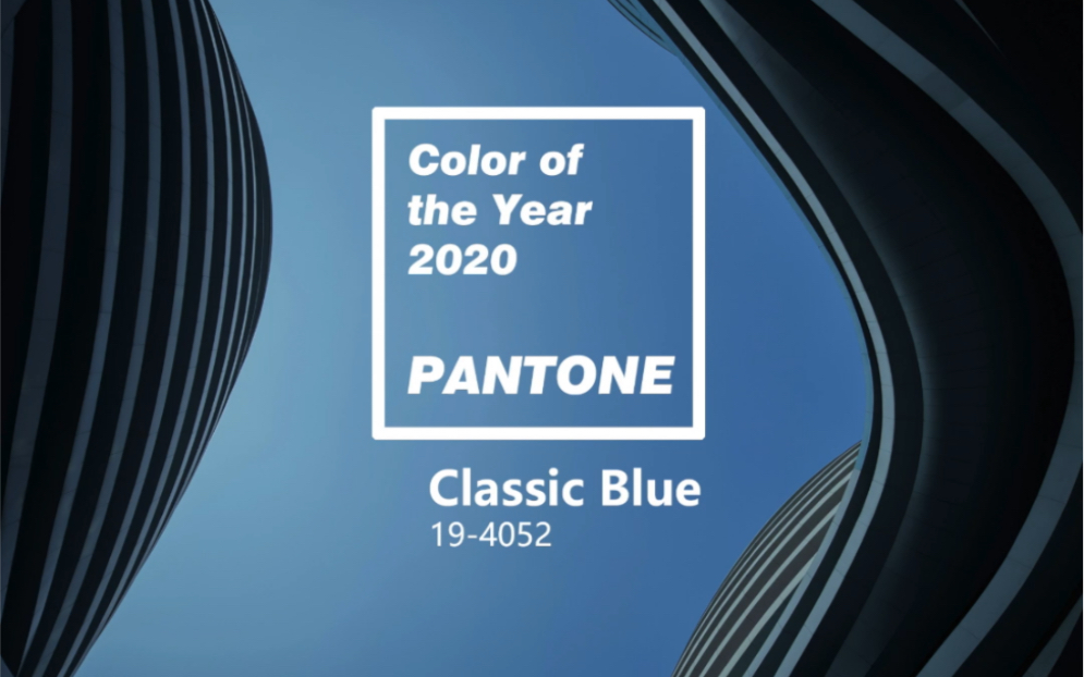 2020年度流行色经典蓝pantone 19