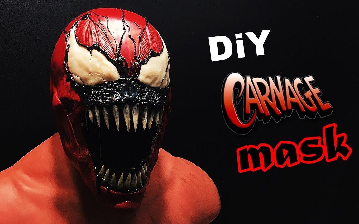 手工制作猩红毒液模型