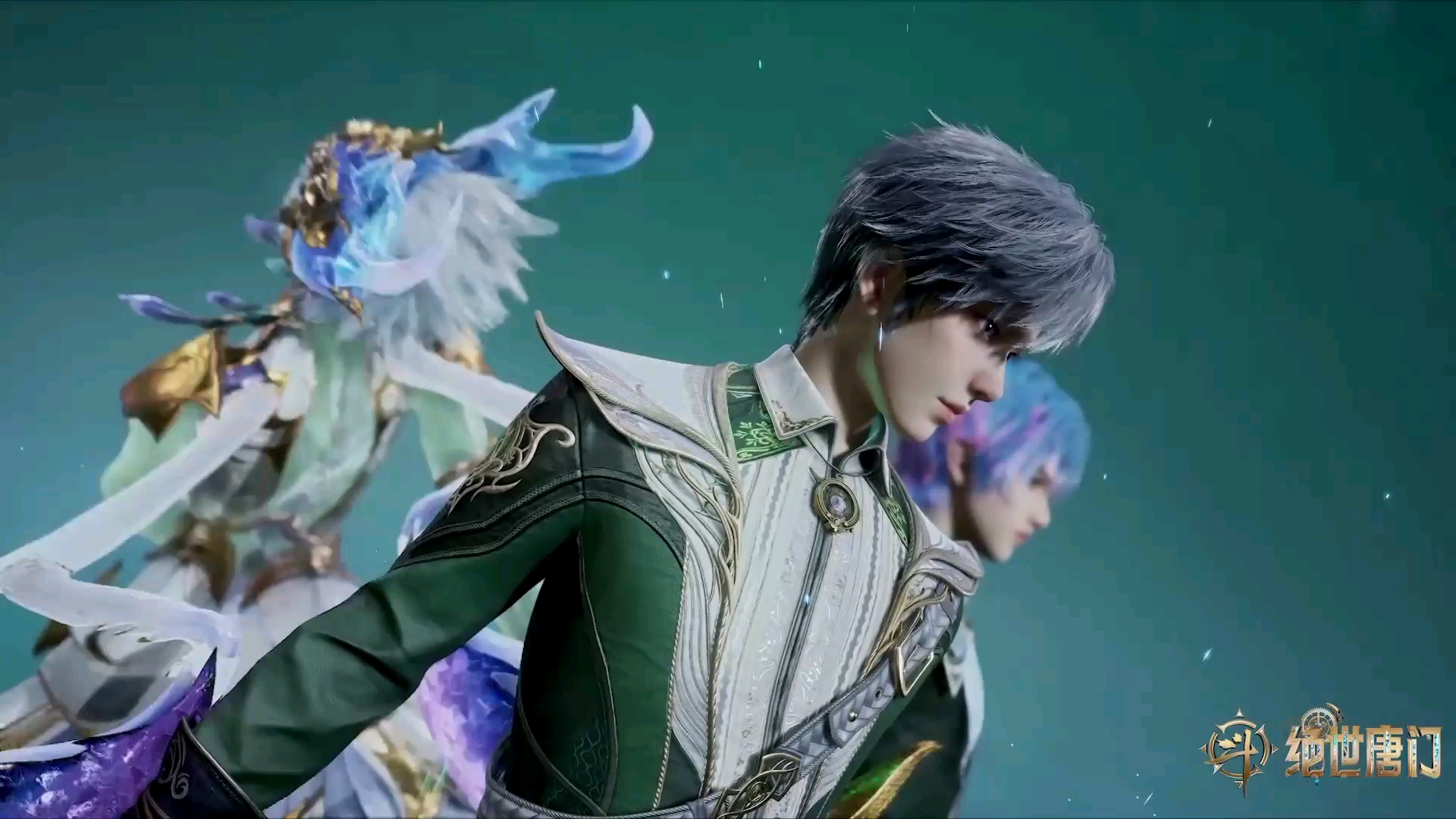 斗罗大陆2绝世唐门 斗罗大陆2霍雨浩与王冬第二武魂融合技冰帝之锤 第