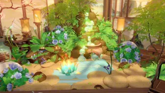 【原神尘歌壶】当我把假山搬进壶里...