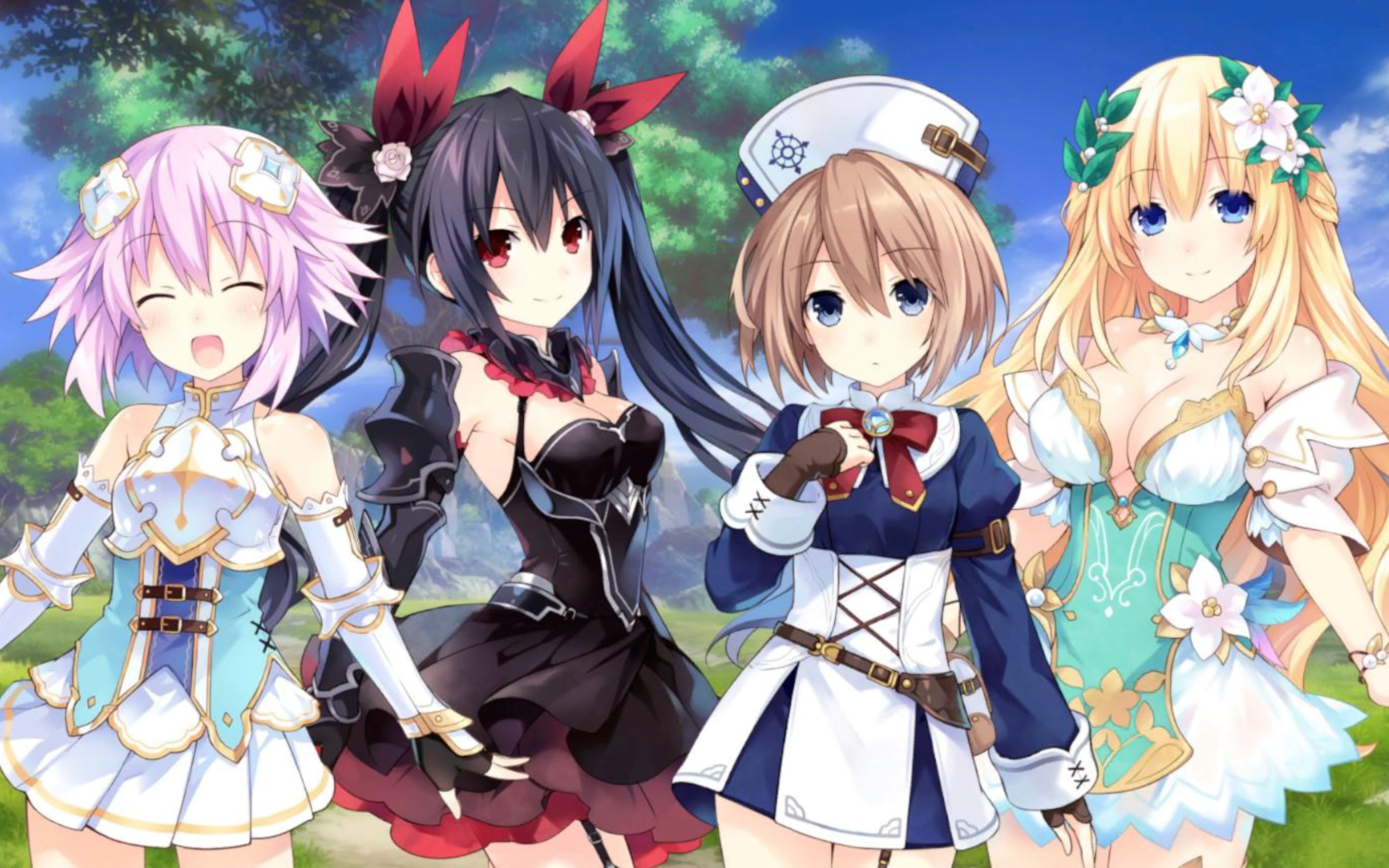 (正式版游戏) ps4「四女神online」(海王星系列)初见