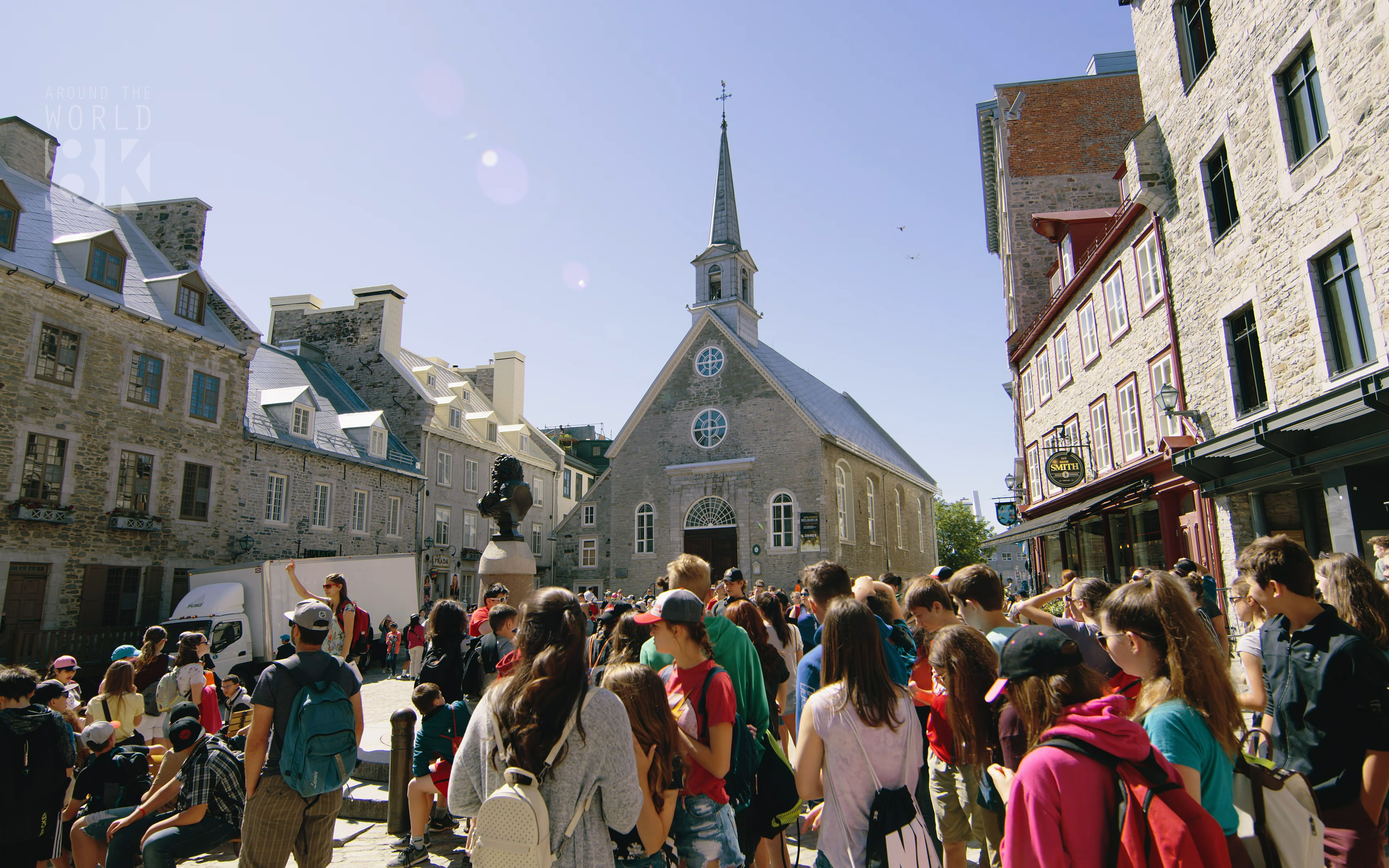 魁北克市高清8k美景