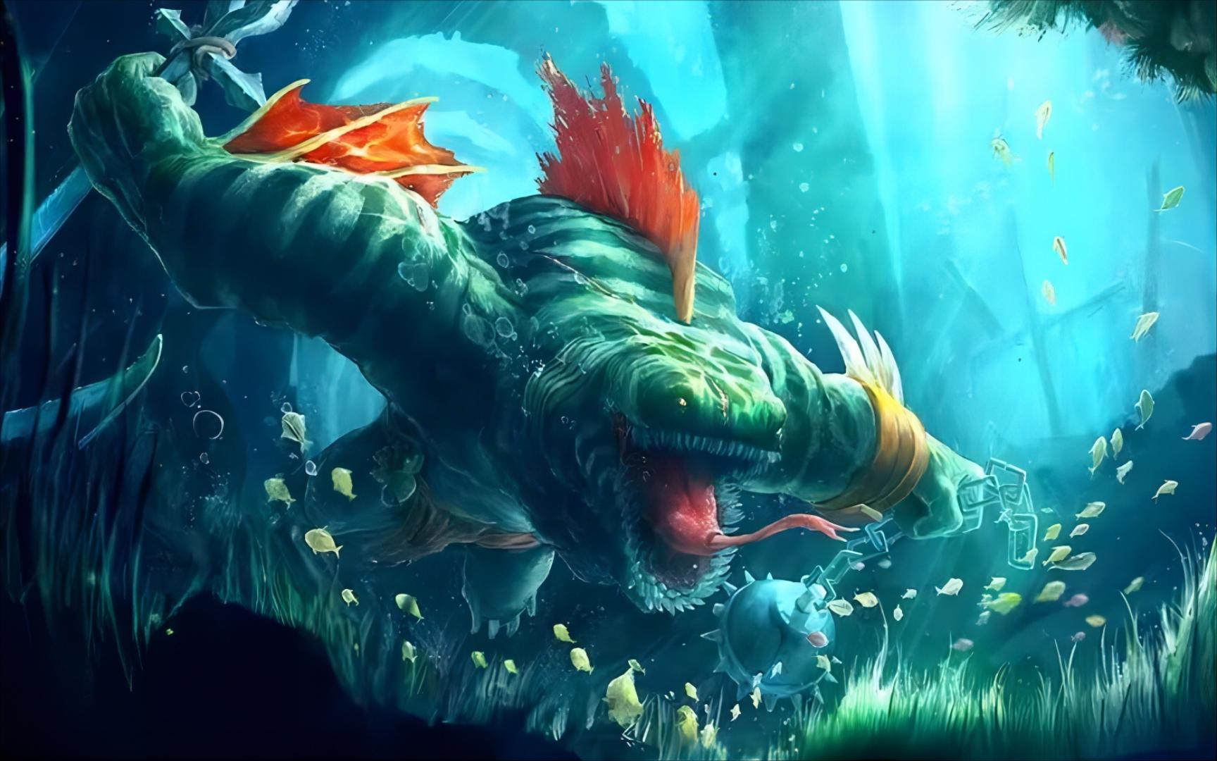 大熊小清新 dota dota1 电子竞技 dota2 熊神 潮汐猎人