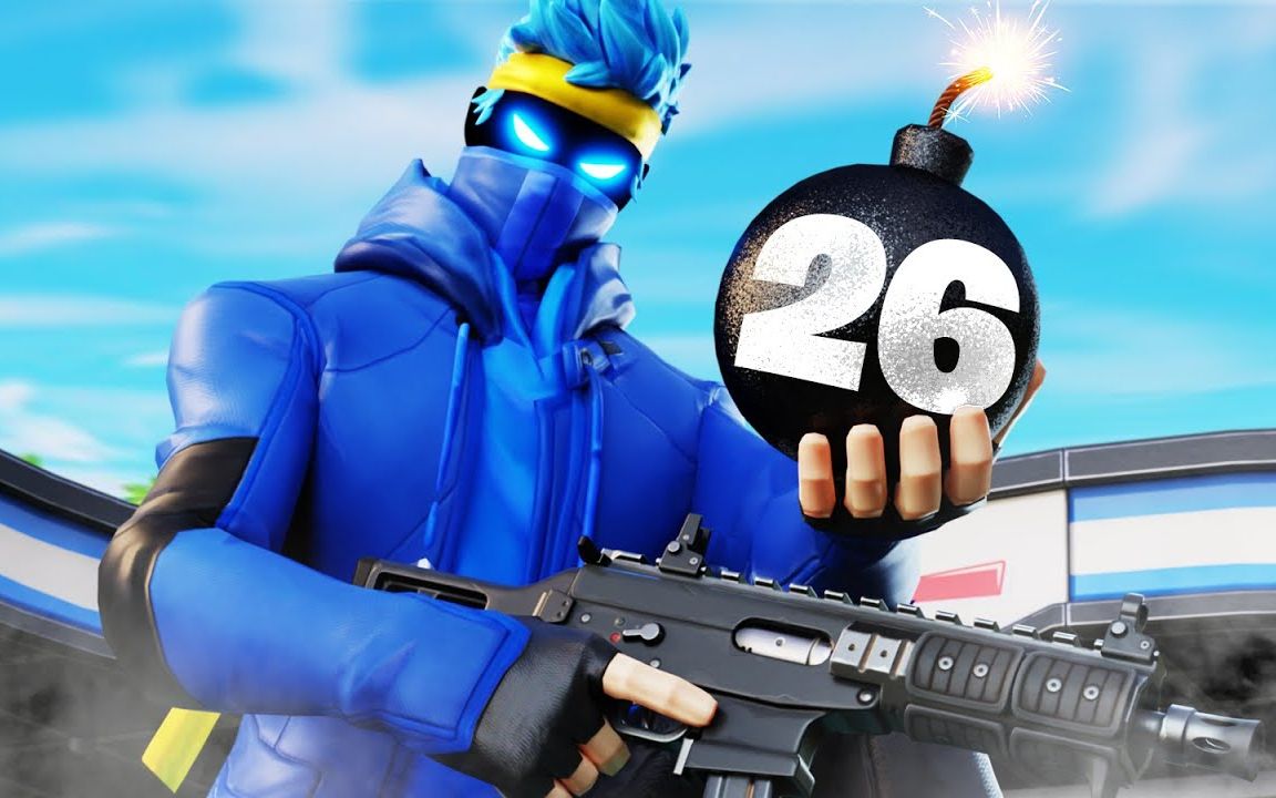 活动  【ninja】千万别眨眼 准备见证26击杀 ninja再现堡垒之夜神话!