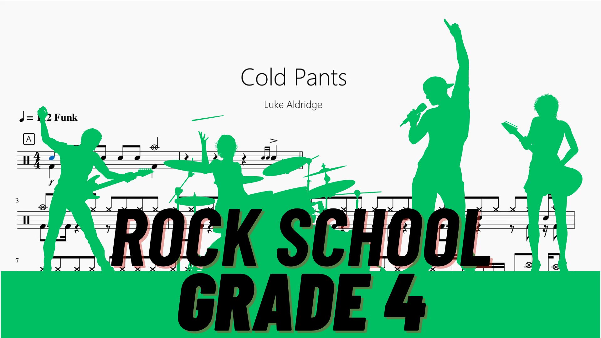 [图]Cold Pants【Rock school Lv4】动态鼓谱