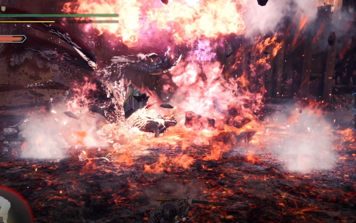 【mhwi】自制怪物mod:历战王冰焰龙