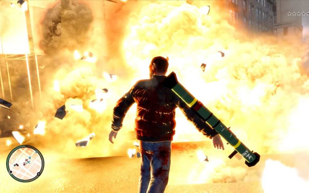 【gta4】当你将火箭筒的射速改为999999会怎么样?