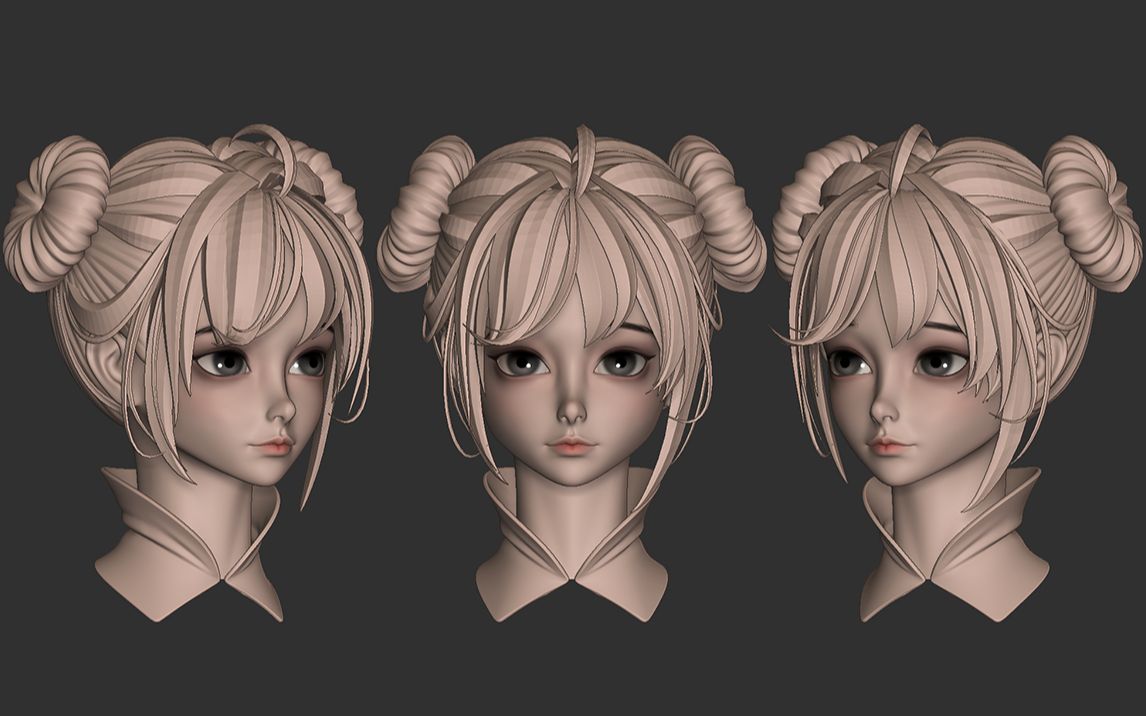 【zbrush教程】3d次世代建模教程,zbrush人物雕刻制作教学,零基础入门