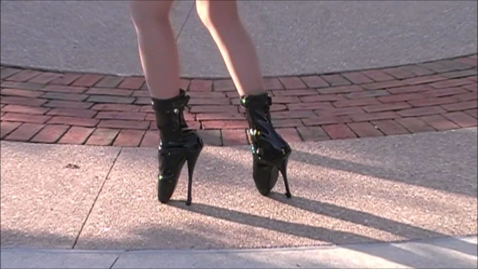 芭蕾高跟鞋训练成功的样子跳绳散步无所不能