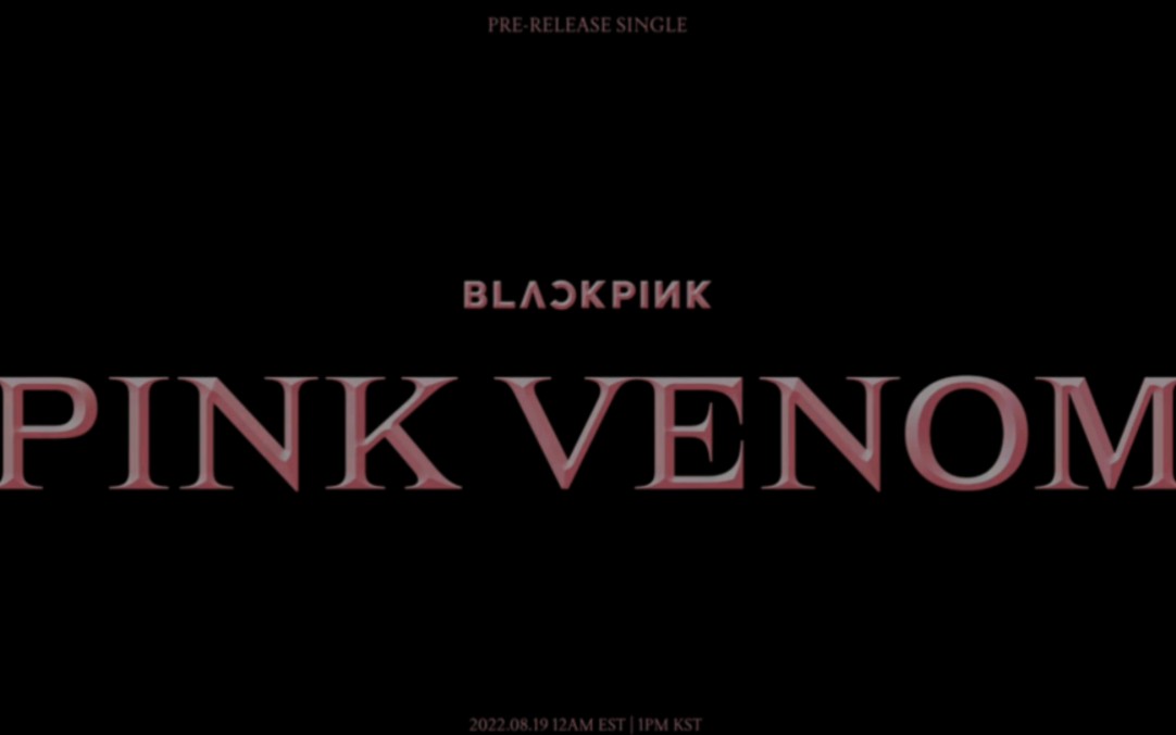 【blackpink】 PINK VENOM led背景哔哩哔哩bilibili