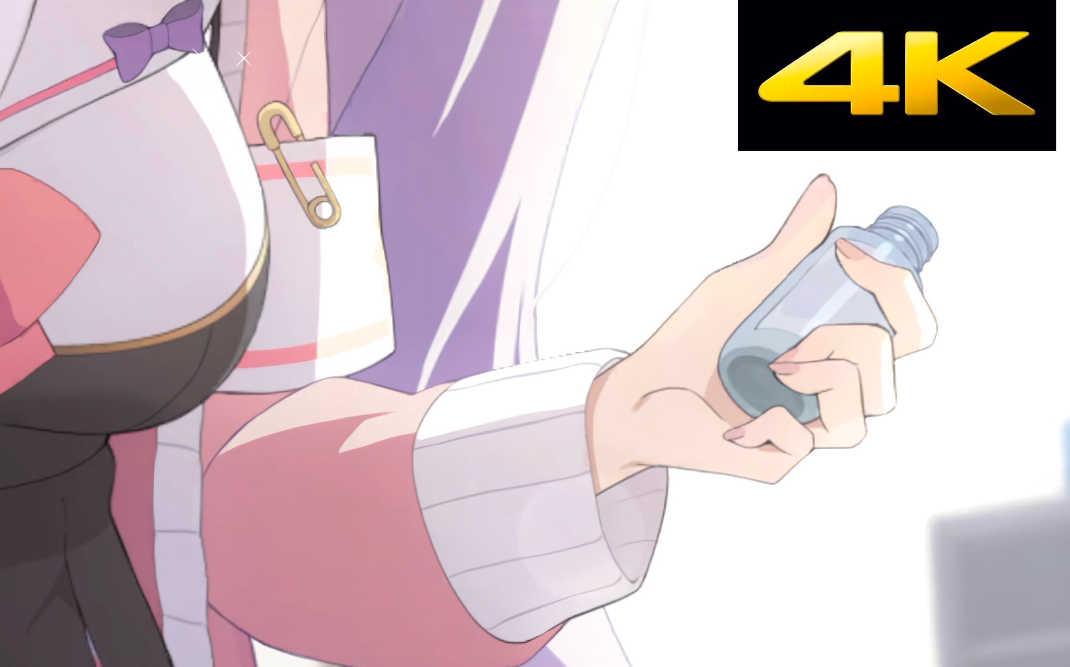 【碧蓝档案】(4k/花江live2d)老师打pg针的珍贵影像