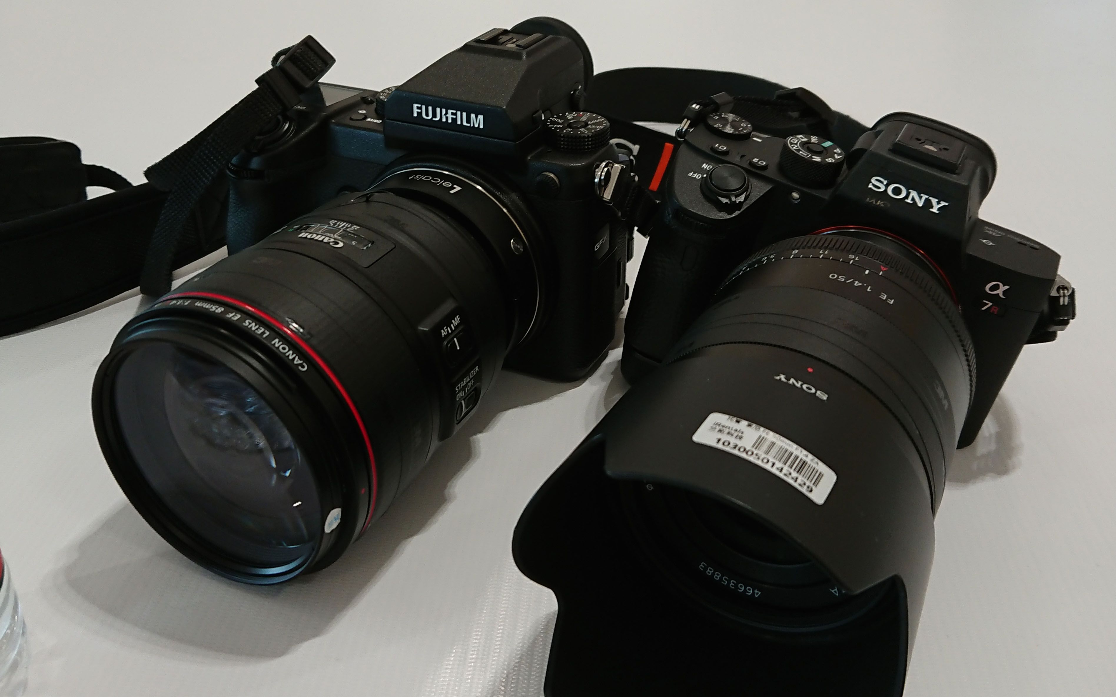 【自购评测】从零开始的中画幅体验富士gfx50s(三)转接使用体验_哔哩