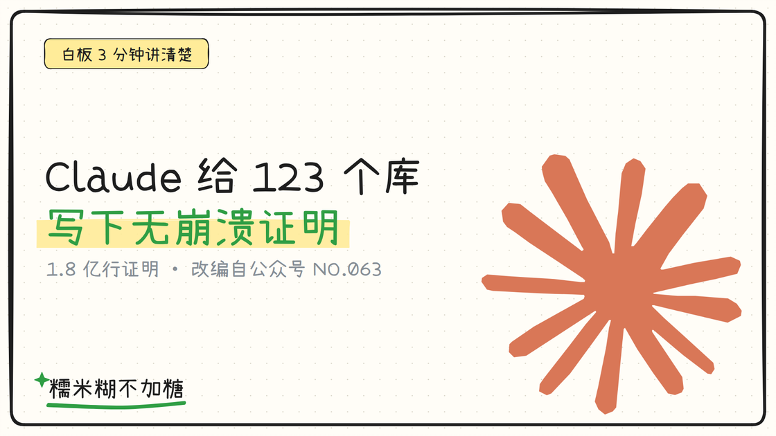 Claude 给 123 个开源库写下无崩溃证明_哔哩哔哩_bilibili