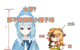 Download Video: 【希月萌奈】 大哥是谁？那不是钢板大头小矮子吗