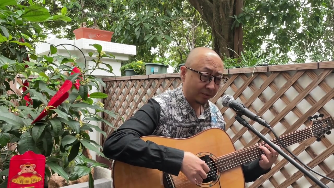 大叔翻唱安来宁乌兰巴托的夜风情满满民谣弹唱弹唱给你听翻唱都是