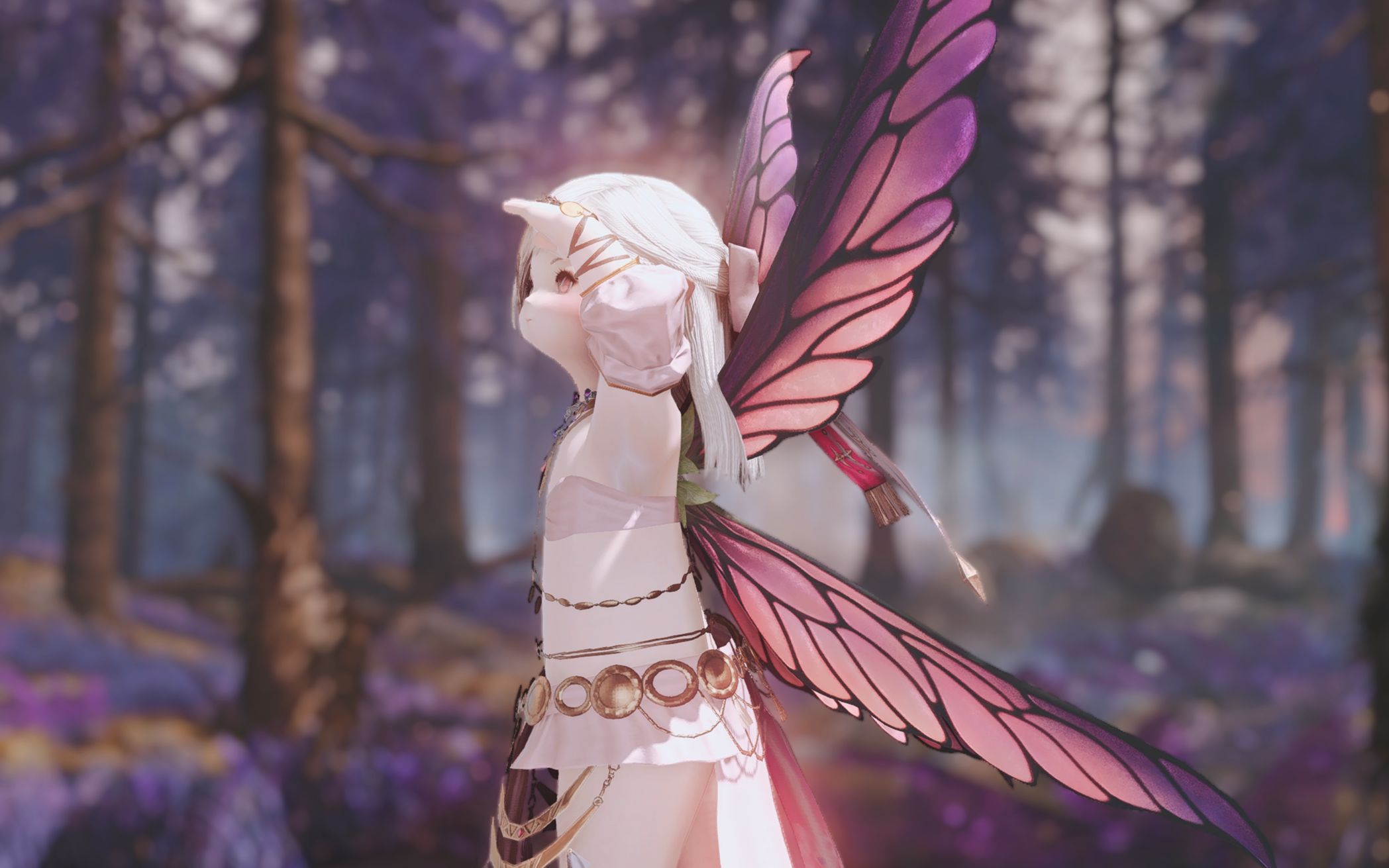 【ff14 6.0新配饰】肥肥版仙子族(仙子族翅膀展示)_网络游戏热门视频