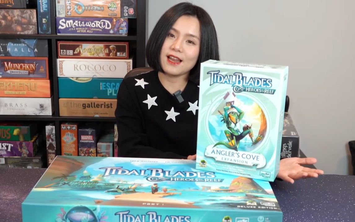 [图]今天开不开：潮汐之刃 珊瑚英雄 Tidal Blades Heroes of the Reef 桌游开箱 评测 介绍 试玩 测评 推荐