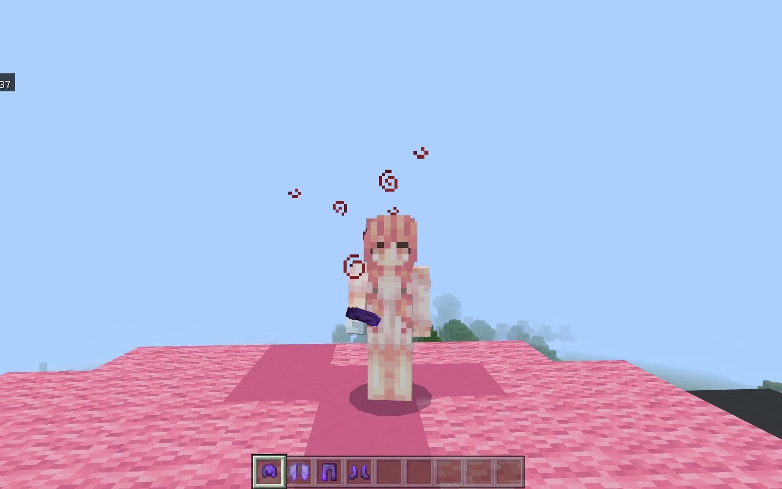 关于我在网易我的世界里找到了哈娜hanna的旧我的世界皮肤这件事