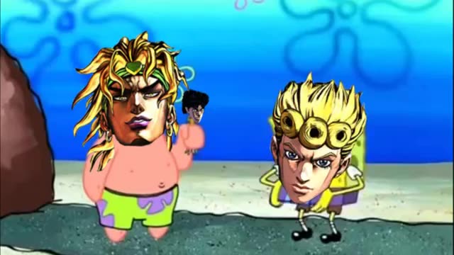 【海绵宝宝xjojo】w for wryyy!