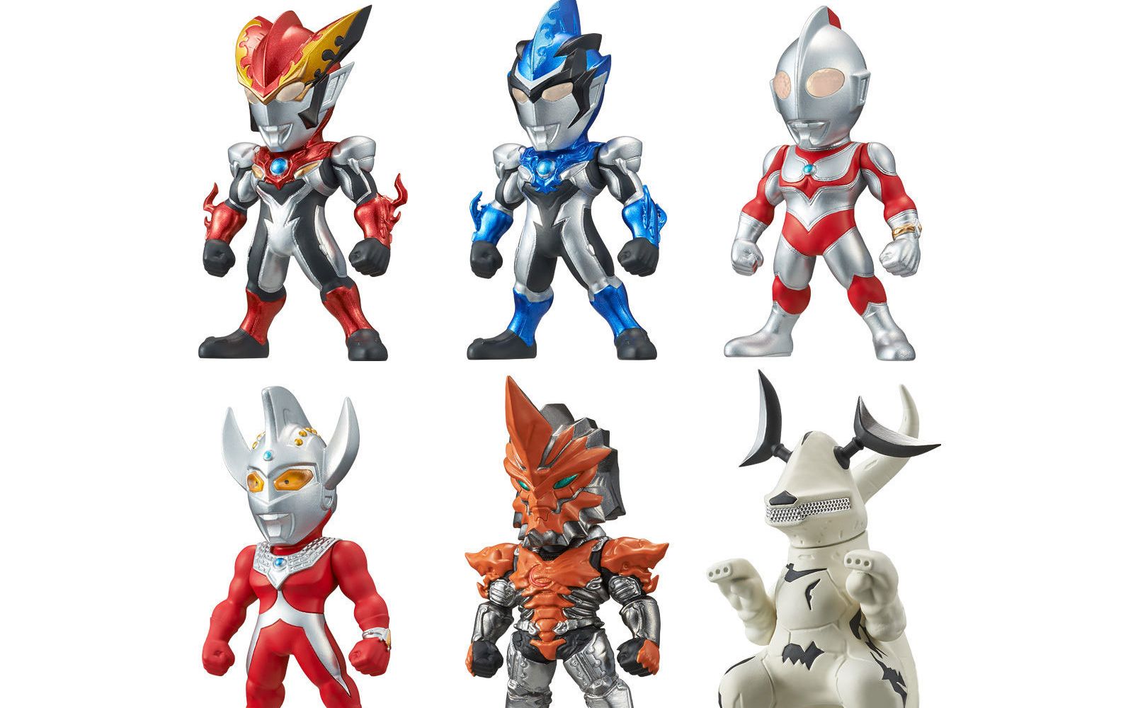 活动  开箱~万代奥特曼大集合03 全6款