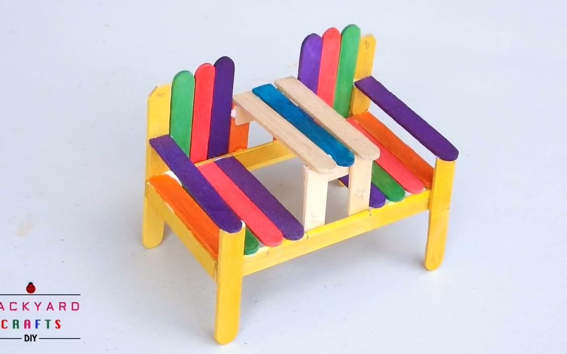 【bc】【搬运】用冰棒棍制作小椅子
