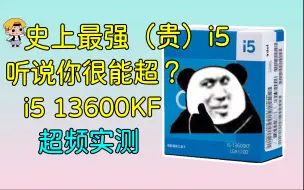 Tải video: 【超频实测】13代酷睿真的像网上说的那么能超嘛？人均5.8G？所以我搞来了有点小贵的i5 13600KF