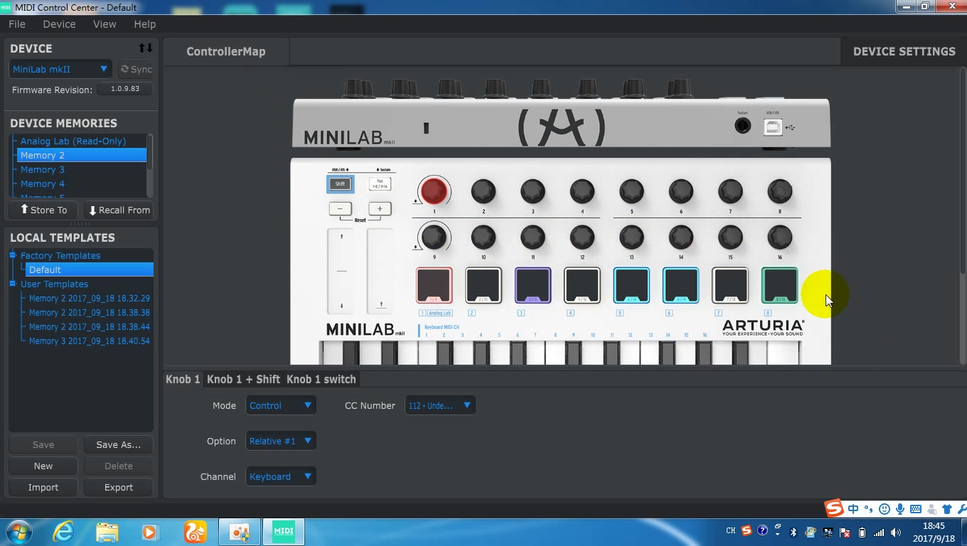 【教程】ARTURIA附带的midi control center(键盘编辑软件)打击垫、旋钮等设置使用方法哔哩哔哩bilibili