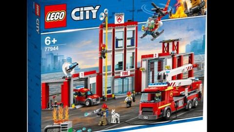 乐高城市 消防总局速组评测 哔哩哔哩