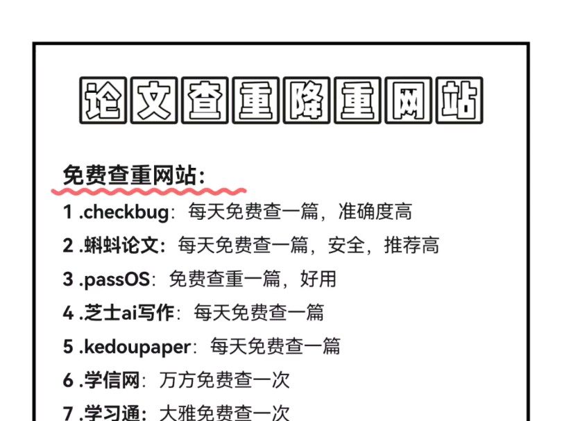 替大家试过了,论文查重降重网站和修改方法!哔哩哔哩bilibili