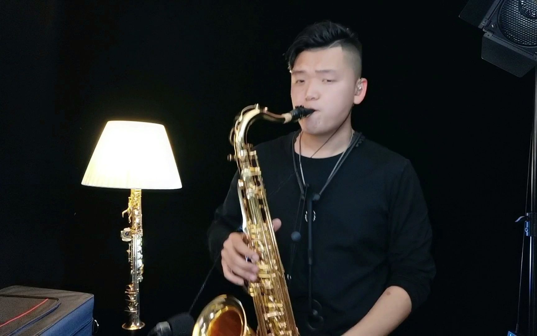 次中音萨克斯《despacito 》萨尔特萨克斯sp6100 金色款 干吹 伴奏