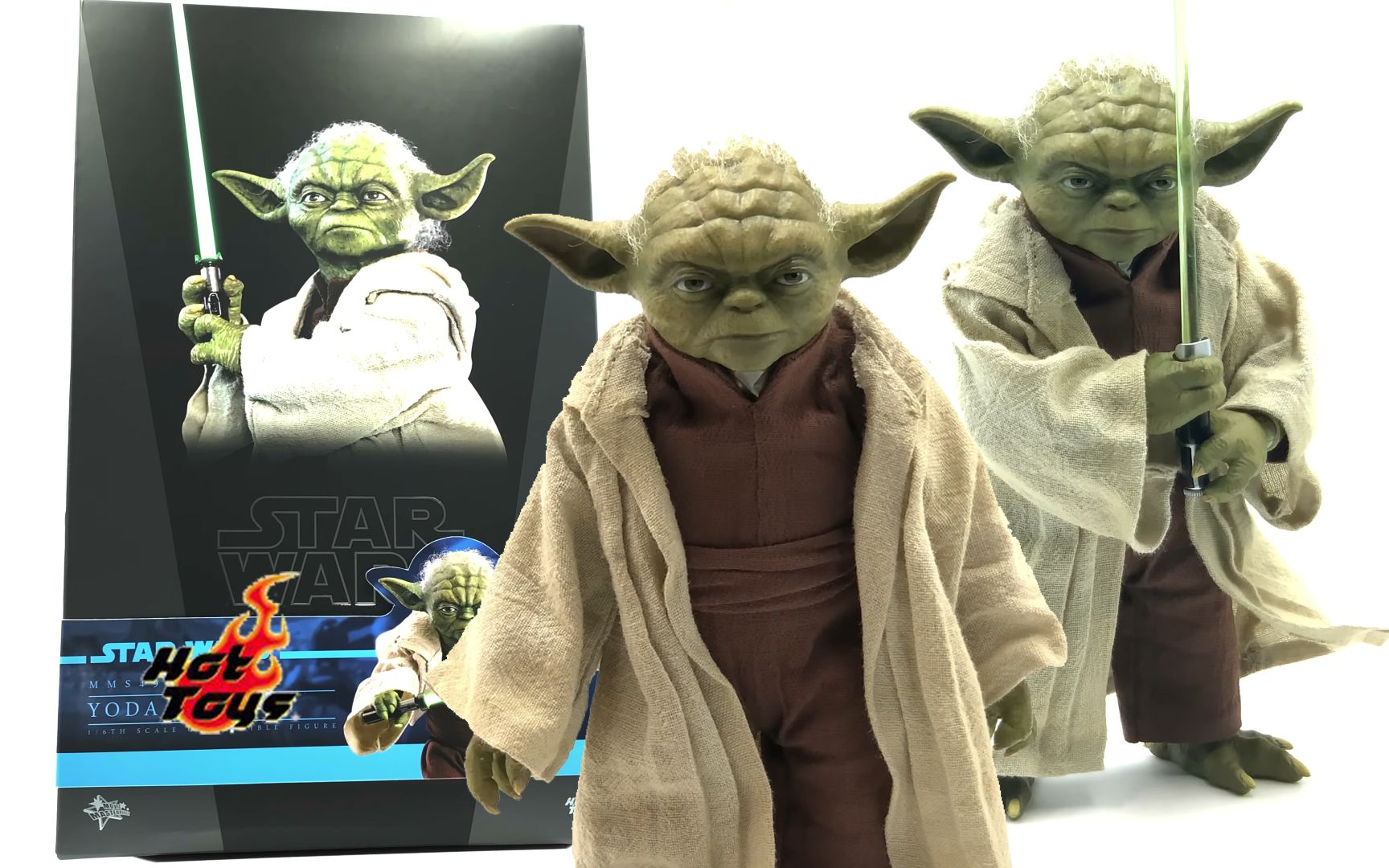 [图]【转载】Hottoys 1/6 MMS495 星战前传二 克隆人的进攻 尤达 大师 Yoda 评测