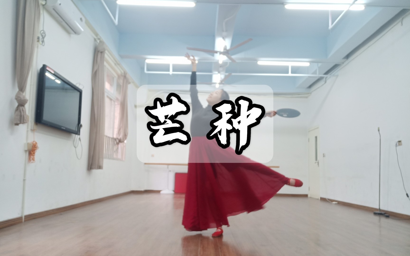 活动作品舞蹈芒种中国风扇子舞芒种