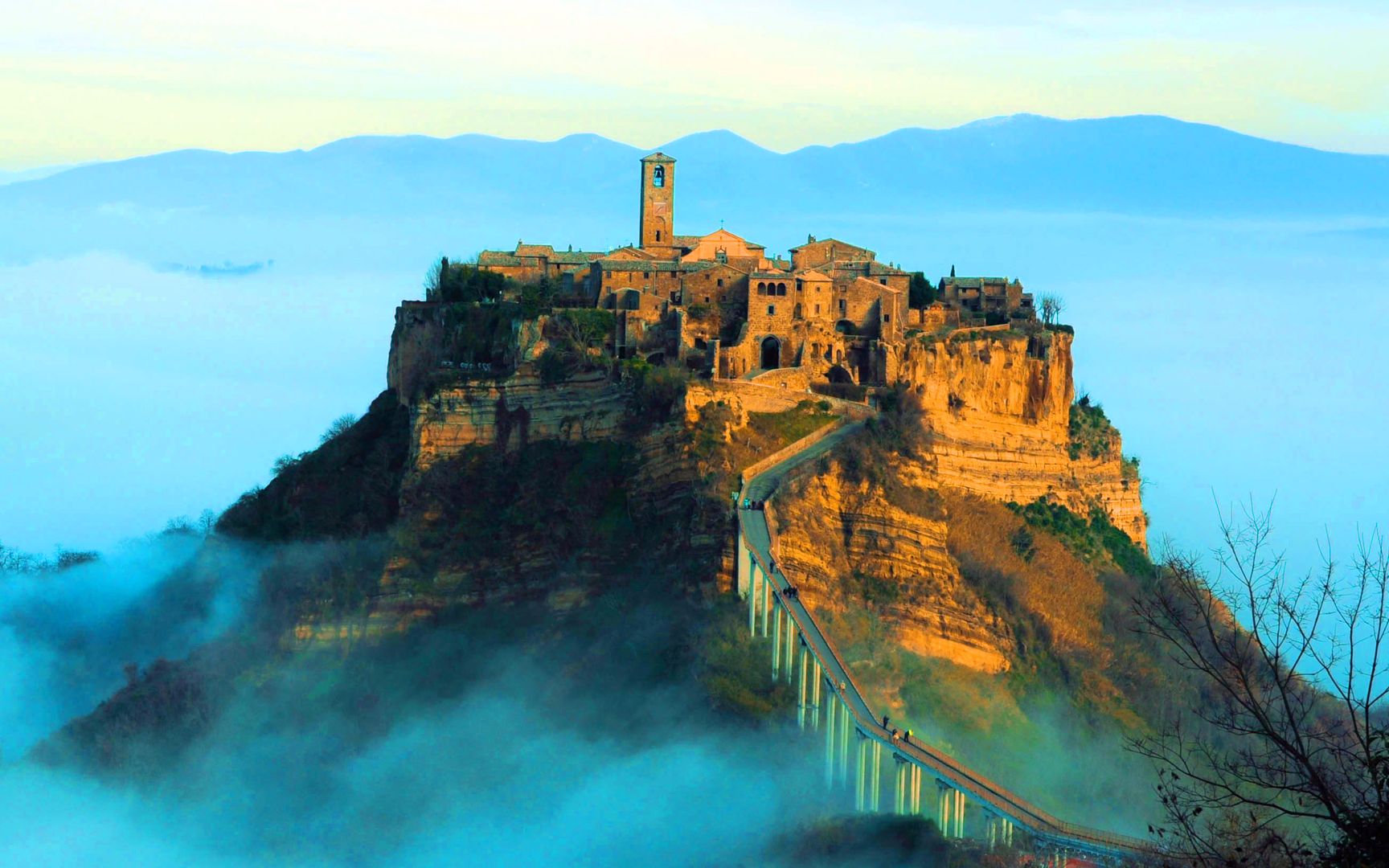 宫崎骏动画电影《天空之城》的灵感来源,有2500年历史的意大利拉齐奥