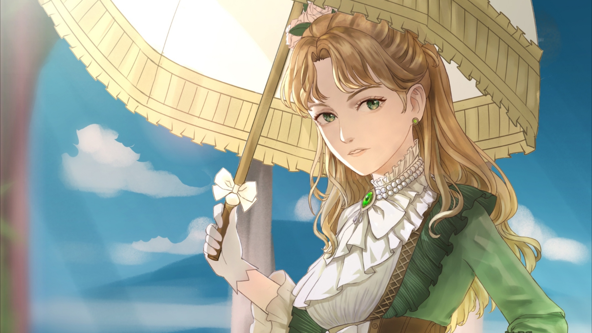 同人绘画～《诡秘之主》奥黛丽·霍尔