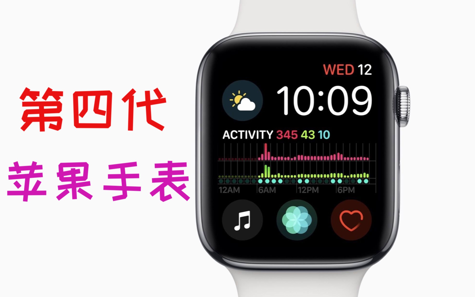 Apple苹果公司推出的“重磅炸弹”般,带有颠覆性科技创新的第四代苹果手表 Apple Watch Series 4哔哩哔哩bilibili