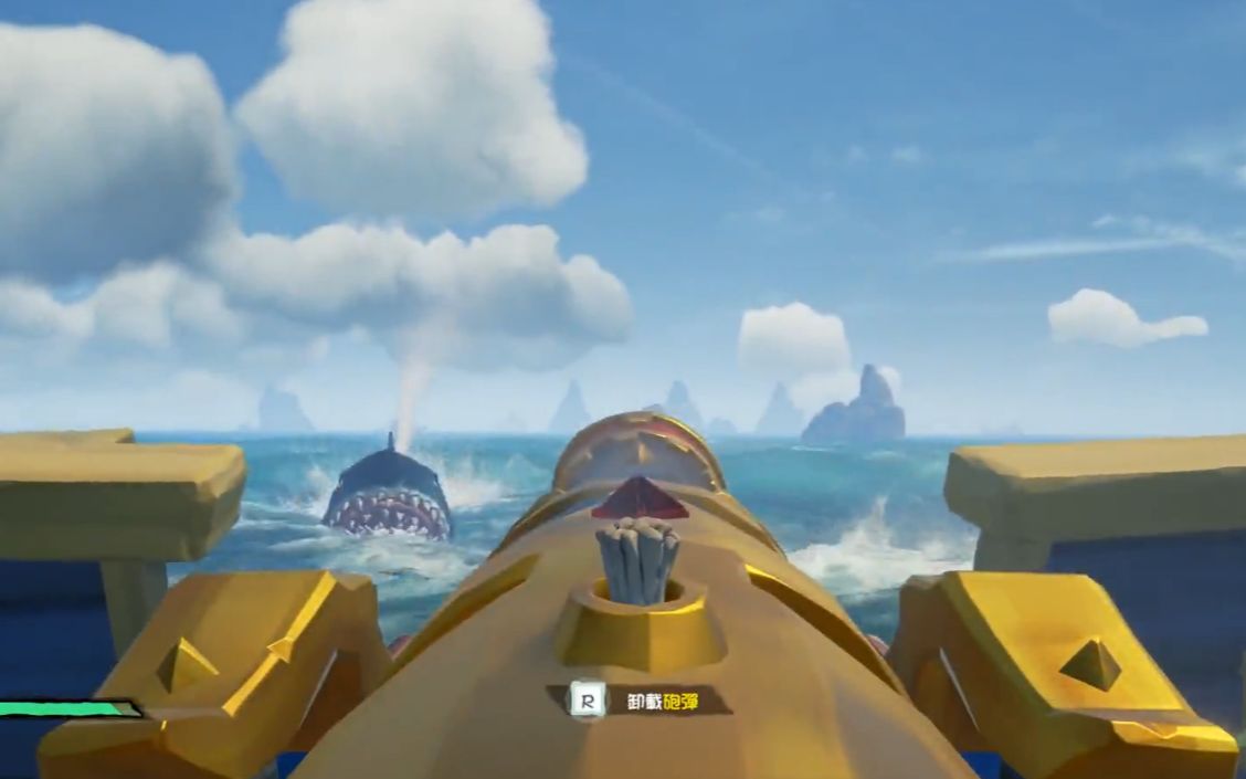 盗贼之海:猎杀大白鲨,楚河煮了一碗水煮鱼