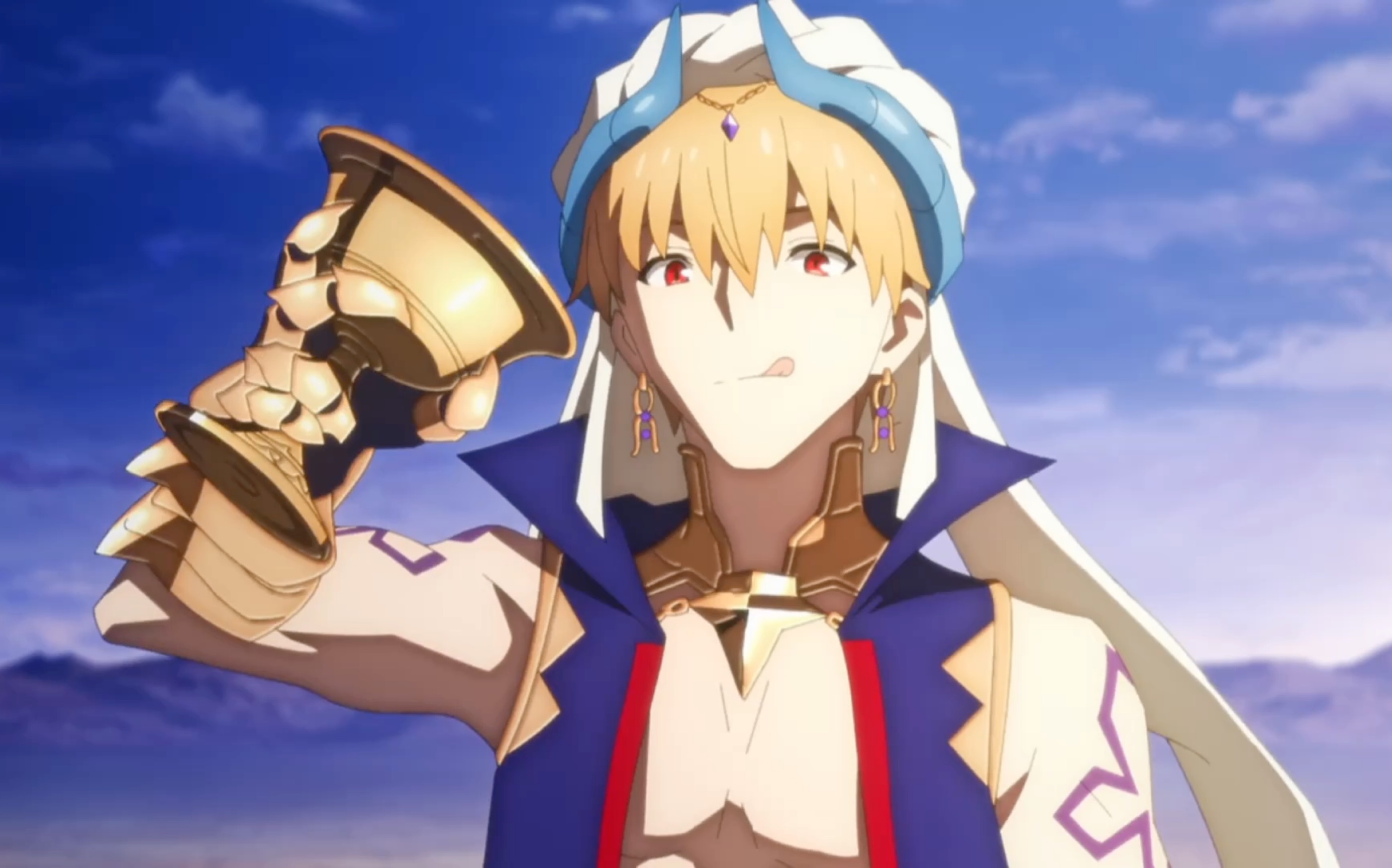 某些王表面是高冷残酷的英雄王背地里却是傲娇善良的乌鲁克斧王