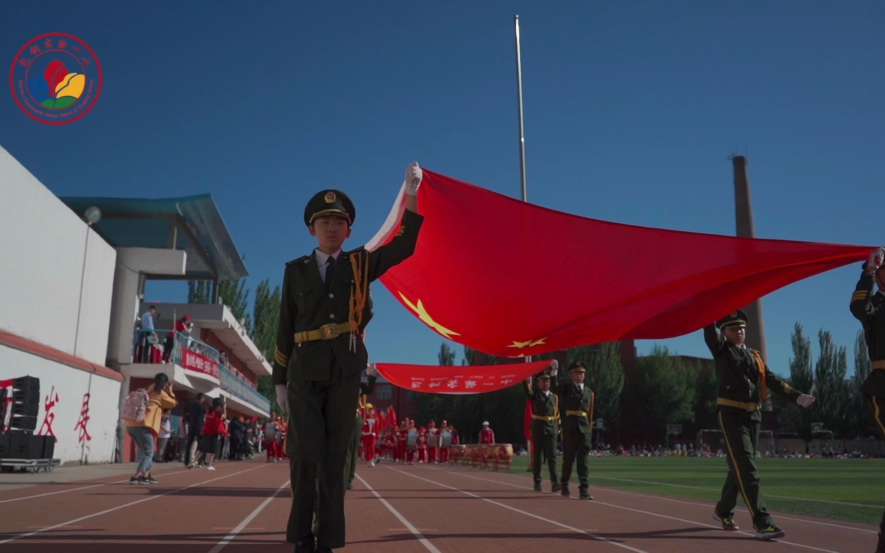 包钢实验一小全员运动会开幕式30秒精彩回顾