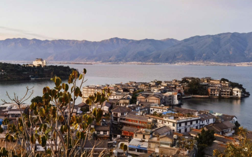 双廊古镇玉几岛