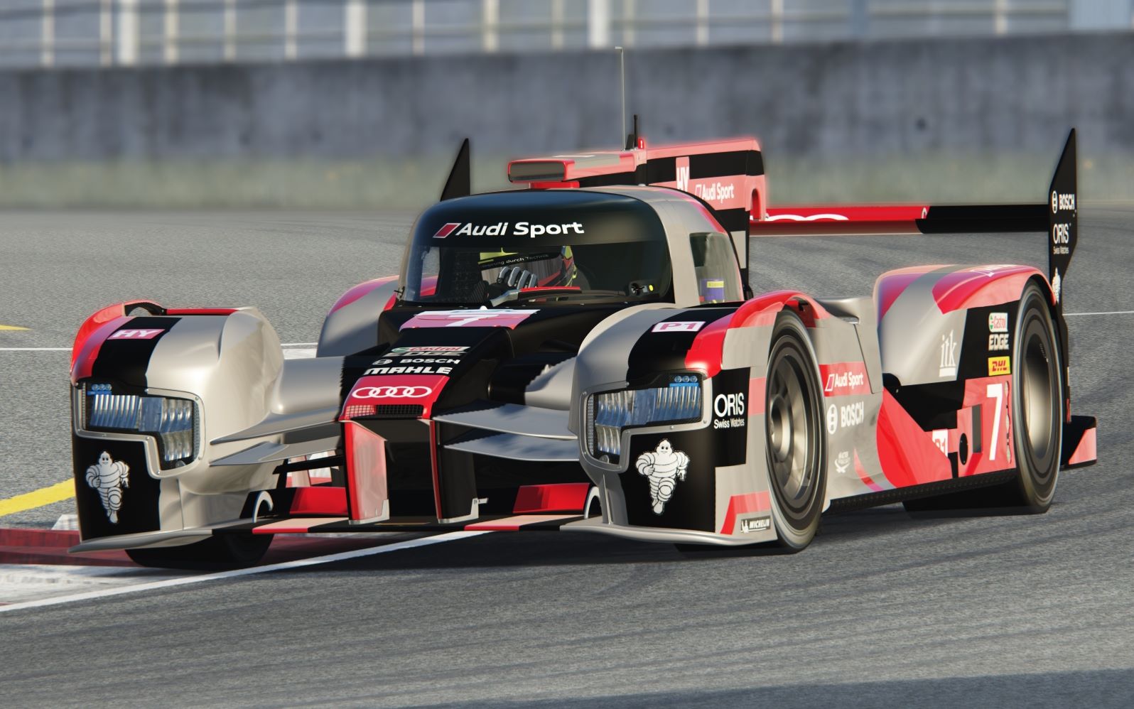 神力科莎mod分享-奥迪r18 hybrid 简森巴顿制作_哔哩哔哩 (゜-゜)つロ