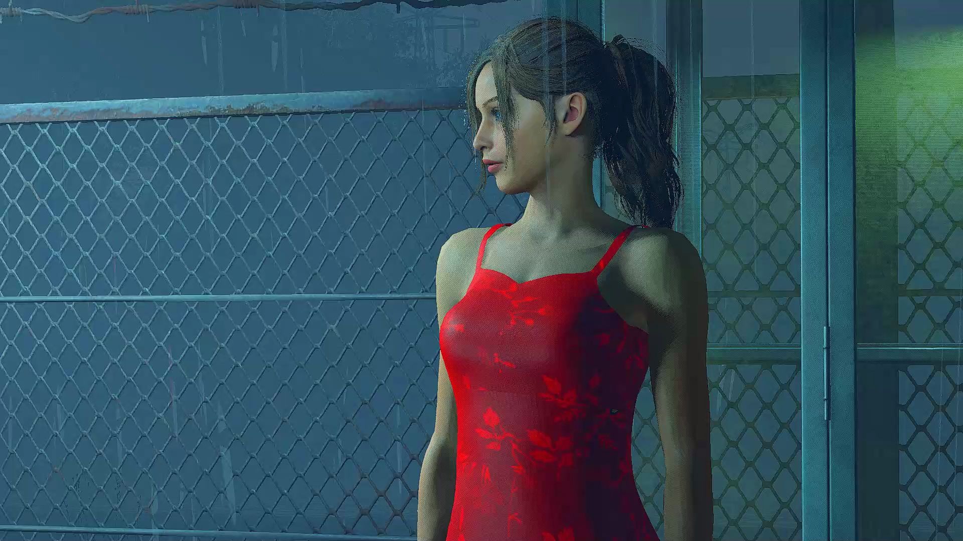 生化危机3重制版带物理效果的克莱尔红裙mod