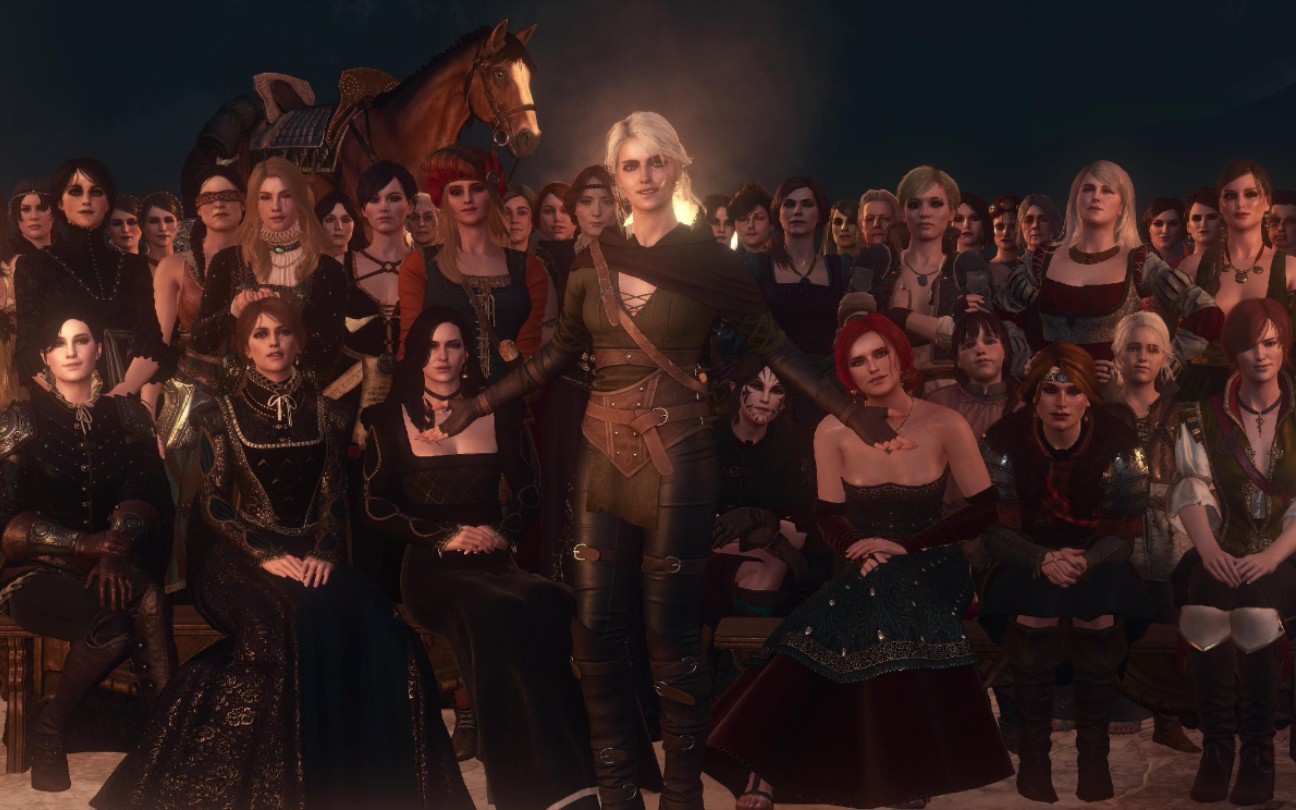 巫师3当杰洛特带着石之心的印记去见女儿和老婆们