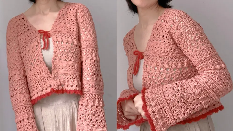 Crochet Mesh Sweater Tutorial I Kenikse Crochet 