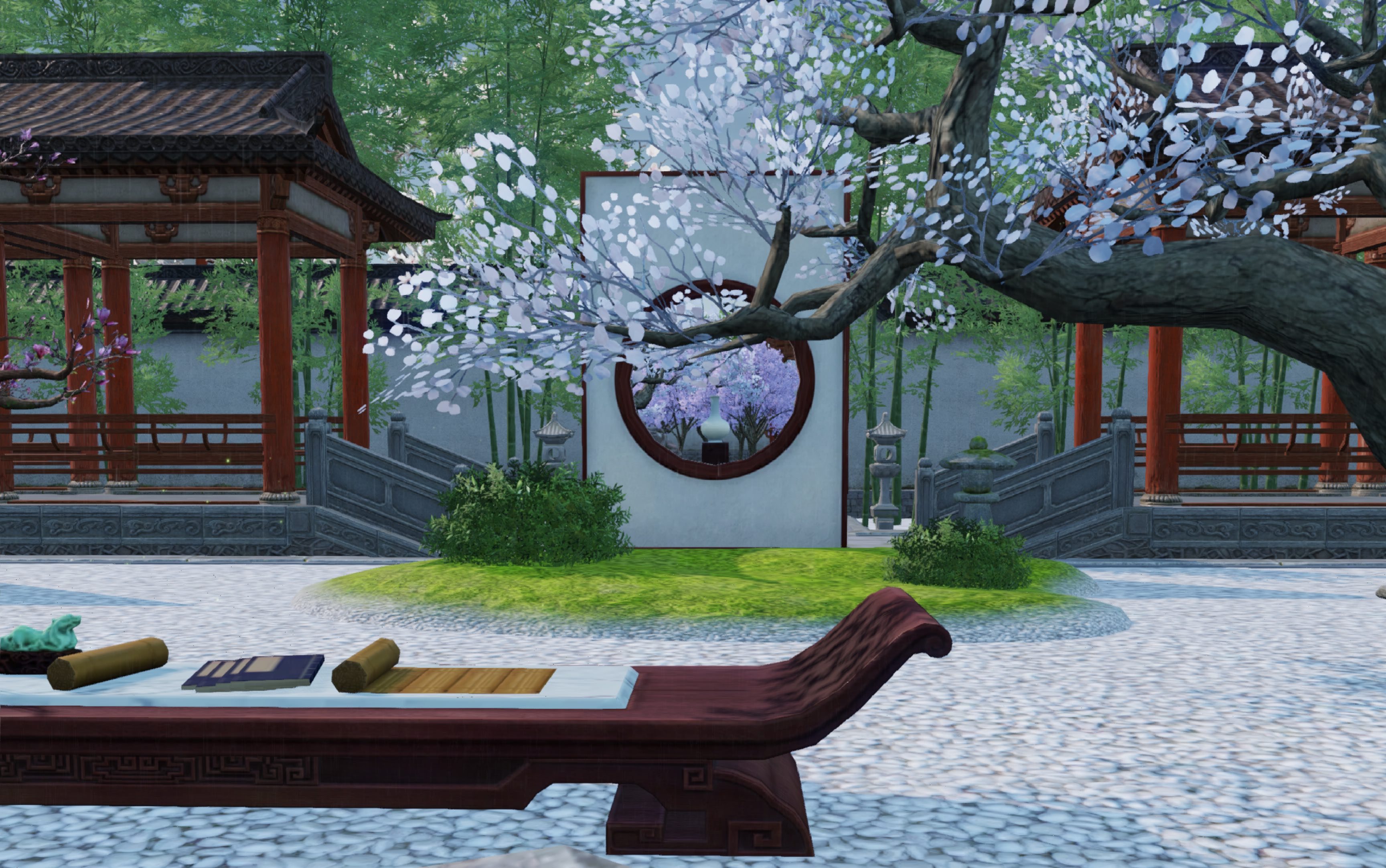 【天刀手游家园】别处-零氪风景向园林风家园_哔哩哔哩 (゜-゜)つロ